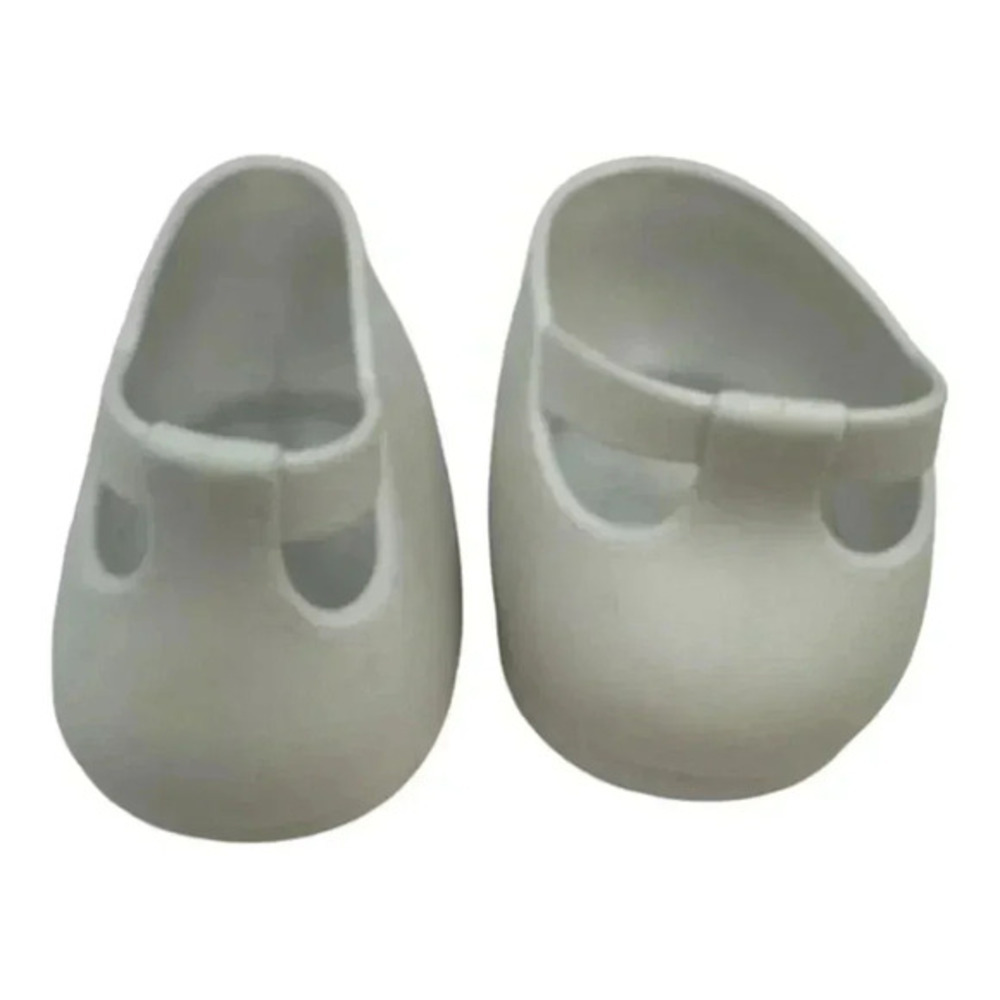 Vintage‎ Cabbage Patch Kids Doll Shoes - White - Used in Good Condition - Picture 2 of 13